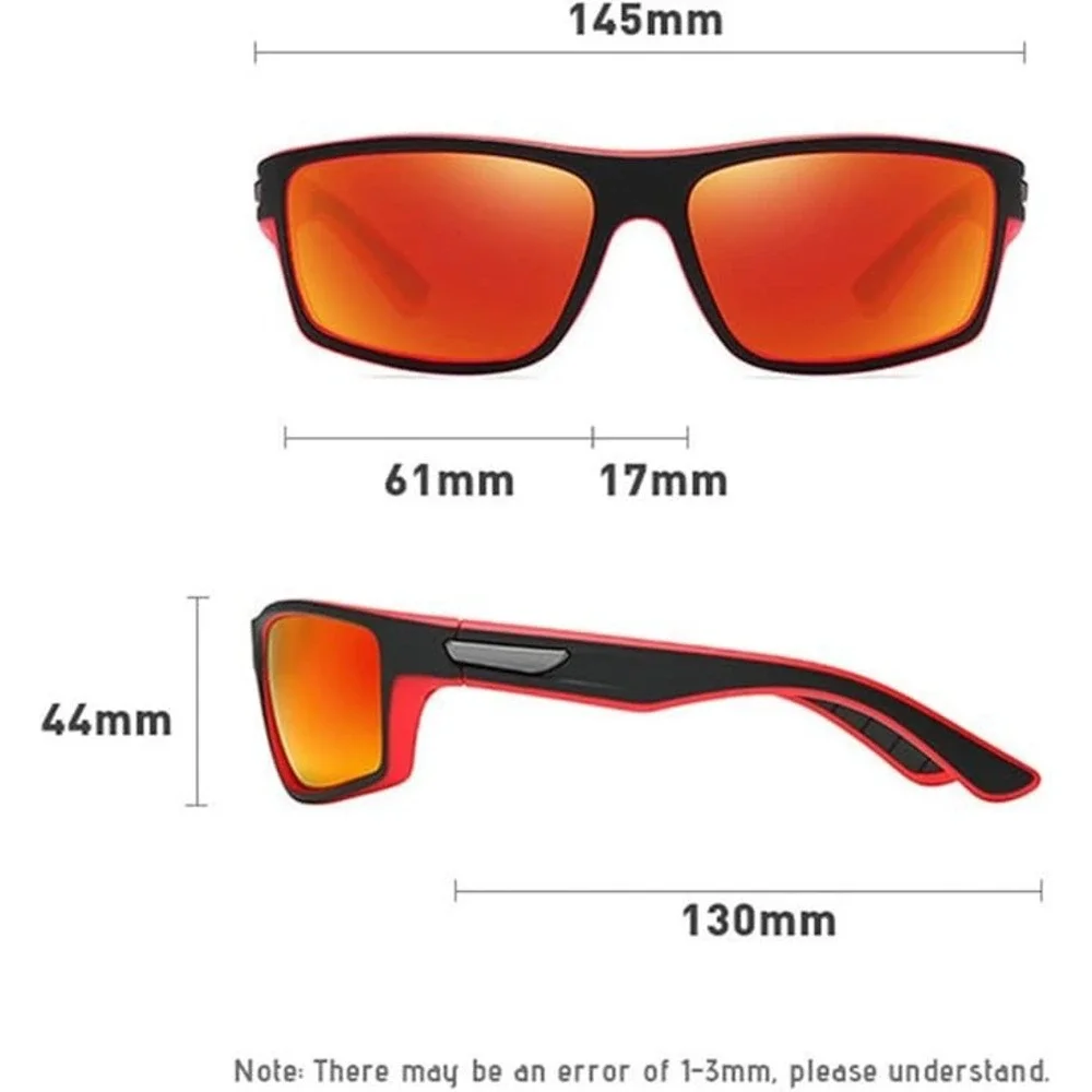 Polarized Sunglasses Men Sports Fishing Driving Cycling UV Protection Shades New